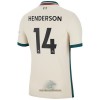 Officiële Voetbalshirt Liverpool Henderson 14 Uit 2021-22 - Heren